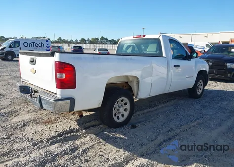 2008 Chevrolet Silverado 1500 Work Truck from USA, damaged, VIN 1GCEC14X28Z267559
